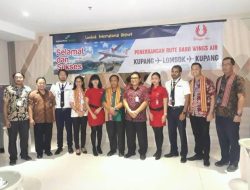 Wings Air Buka Rute Perbangan Kupang – Lombok – Kupang