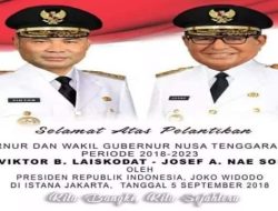 Hari Ini Tiba di Kupang Viktory – Jos Langsung Berkantor