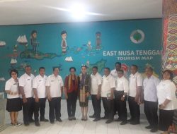 Kunjungan Ketua dan Wakil Ketua Dekranasda ke Dispar NTT; Dr Jelamu: Ini Pertama Dalam Sejarah