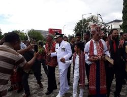 Tarian Tradisional Lego – Lego Tandai Pelantikan Bupati – Wakil Bupati Alor