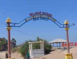 Jalan Masuk Destinasi Alamanda Rusak Parah