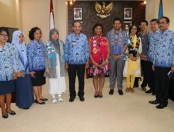Walikota Kupang Terima Kunjungan UNICEFF