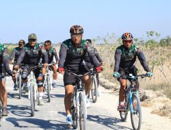 Rombongan Danbrigif 21 / Komodo Susuri Pesisir Teluk Kupang