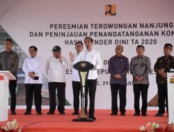 Presiden Apresiasi Penandatanganan 1.300 Lebih Proyek Infrastruktur 2020