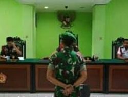Anggota TNI Asal Timor Ini Divonis Penjara Seumur Hidup