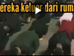 Rakyat Italia Keluar dari Rumah dan Berdoa di Jalan