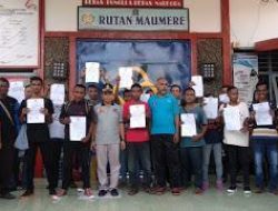 Lapas Maumere Lepas 18 Napi Bersyarat. Ada apa ?