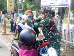 Turun Ke Jalan, Ini Yang Dilakukan Polsek Kupang Tengah Dan Koramil 1604-01/Kupang