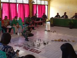 Dandim 1604/Kupang Pimpin Simulasi Tactical Floor Game Penjemputan PMI di Kupang