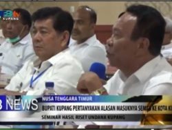 Soal Pengalihan Semau ke Kota Kupang, Korinus:”Ini Program Siapa”