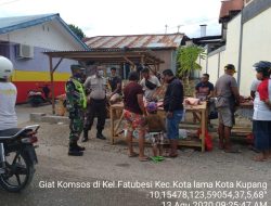 Serda Fredik:”Kalau Ada Yang Tidak Gunakan Masker Saat berjualan Kita tegur”