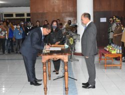 F.P Funay Jadi Sekot Kupang, Walikota:”Terimakasih Pemkab Kupang Telah Merelakan Putra Terbaiknya”