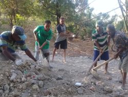 Keluarga Tabana, Olbata dan Kue, Swadaya Buka jalan Kolhua – Oelomin