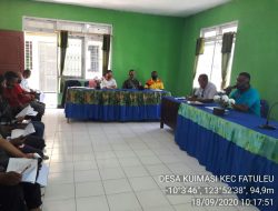 Majukan Desa Kuimasi, Babinsa dan Pemangku Kepentingan Lain Bahas Berbagai Kegiatan