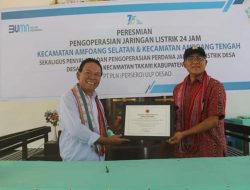 Masyarakat Amfoang Tengah dan Selatan Nikmati Listrik 24 Jam