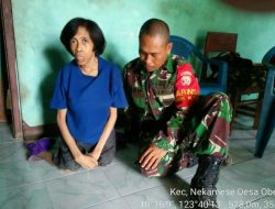 Sayangi Kaum Disabilitas, Ini Yang Dilakukan Babinsa Batakte