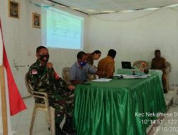 Babinsa Batakte Ikut “Membidani” APBDes Perubahan dan RKPDes