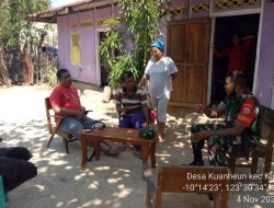 Jelang Musim Penghujan, Serda Ruben:”Kami Himbau Masyarakat Siapkan Lahan”