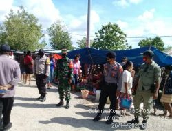 TNI-POLRI Bersinergi Tertibkan Pemakaian Masker