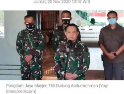 Mayjend Dudung:” Ada Berbaju Loreng Menurunkan Baliho Habib Rizieq Itu Perintah Saya”