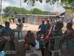 Tak Bosan !! Babinsa di Kupang Isi Setiap Kesempatan Dengan Informasi Covid