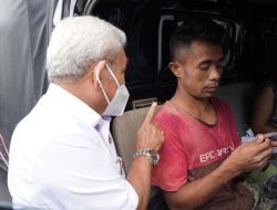 Tanpa Masker Wawali “Semprot Sopir Pick up Dalam Operasi Protokol Kesehatan Kasih