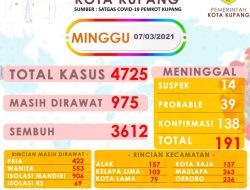 Minggu, Tambah 81 Kasus Baru