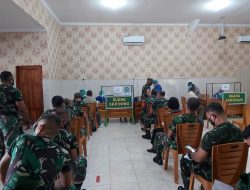 Ratusan Personel Kodim 1604/Kupang Divaksin Tahap I