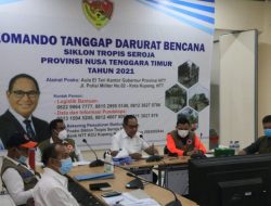 Total Pengungsi Akibat Bencana Siklon Tropis Seroja Jadi 49. 512 Orang