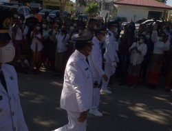 Hadiri Acara Pelantikan, Masyarakat Elu-Elukan Bupati dan Wakil Bupati Malaka
