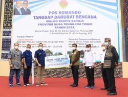 Hari Ini Pos Komando Bencana Siklon Tropis Seroja NTT Terima 500 Juta Dari Donatur