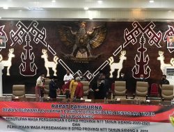 Tutup Masa Sidang II, Ketua DPRD NTT Apresiasi Pemerintah Tangani Bencana Seroja