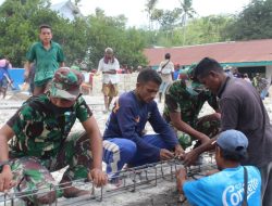 Program TMMD Bangkitkan Budaya Semangat Gotong Royong TNI dan Masyarakat