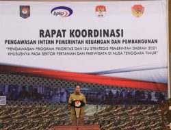 Wagub NTT:”Semua Yang Kita Kerjakan Harus Punya Tujuan Dan Dampak Langsung Untuk Masyarakat”