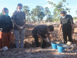 Lakukan Peletakan Batu Pertama Gedung Kebaktian Sion Oeli’I, Jerry:”Ini Pekerjaan Mulia Di tengah Situasi Covid-19”