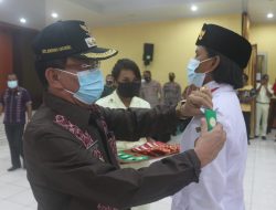 Pengukuhan Paskibraka Kabupaten Kupang Tahun 2021, Korinus:”Kalian Putra/i Terbaik””   