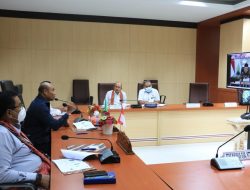 Gubernur NTT Ikuti Rakor Virtual Percepatan Penanganan Kemiskinan Ekstrem,