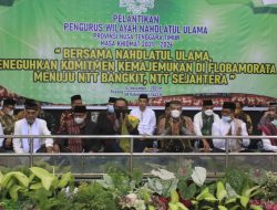 K.H Aqil Lantik PW NU NTT, Wagub NTT Bilang Begini