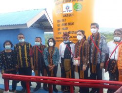 Setelah Lewati Proses Pelik, Akhirnya Warga Desa Ria-1, Nikmati Air Bersih