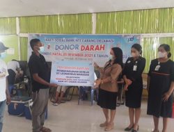 Bank NTT Cabang Oelamasi Dukung Pembangunan  tiga Gedung Gereja