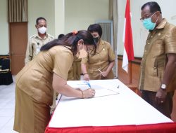 Gelar Sertijab, Sekda Kabupaten Kupang,  Tegaskan Ini