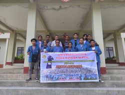 Datang ke Kantor Camat Lebatukan, Ini yang Disampaikan Mahasiswa KKN Unika