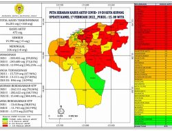 Gila !! Hari Ini Kota Kupang Catat 160 Kasus Covid-19, 19 Kelurahan Zona Merah