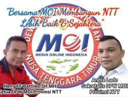 MOI Provinsi NTT, Wujudkan Janji Bantu Badan Hukum Media Pers