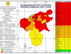 Gawat !!  Status  Zona Merah di Kota Kupang, Jadi 24 Kelurahan