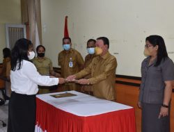 PPPK Kabupaten Kupang, Terima SK