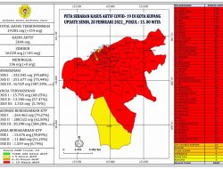 Astaga !! 45 Kelurahan, Berstatus Zona Merah