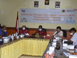 Buka Konsultasi Publik RAD-AMPL, Obet Laha:”Air Bersih dan Sanitasi Layak, Kebutuhan Pokok Manusia”