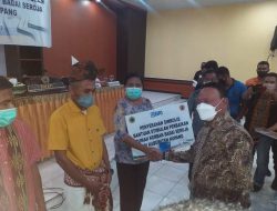Bupati Kupang Tepati Janji, Lounching Bantuan Seroja