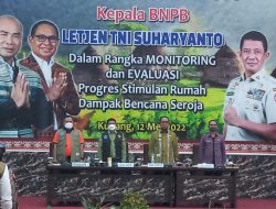 Kepala BNPB Apresiasi Kerja Cepat Kota Kupang dan Ende Dalam penyaluran Dana Stimulan